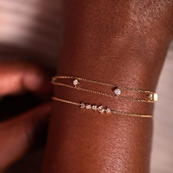 Evening Star Bracelet, Yellow Gold - Image 4