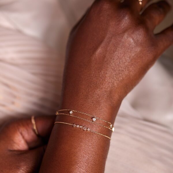 Evening Star Bracelet, Yellow Gold - Image 6