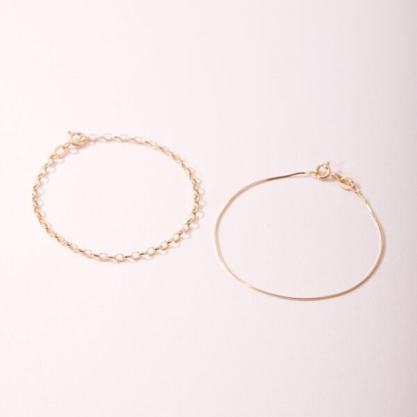 Little Slipper Gold Bracelet - Image 8