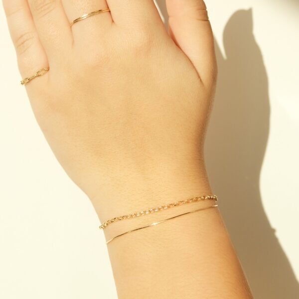 Festoon Gold Bracelet - Image 5