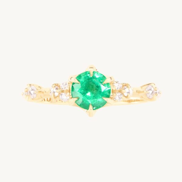 Holiday Emerald Ring