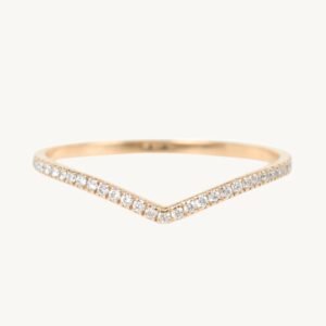Fairy Light Eternity Diamond Curved Band