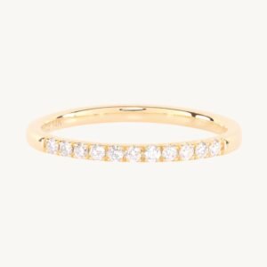 Fairy Light Supreme Demi-Pavé Diamond Band