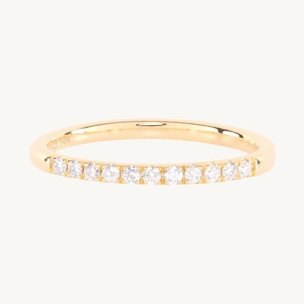 Fairy Light Supreme Demi-Pavé Diamond Band