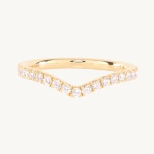 Fairy Light Supreme Eternity Diamond Curved Band