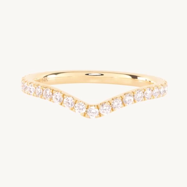 Fairy Light Supreme Eternity Diamond Curved Band