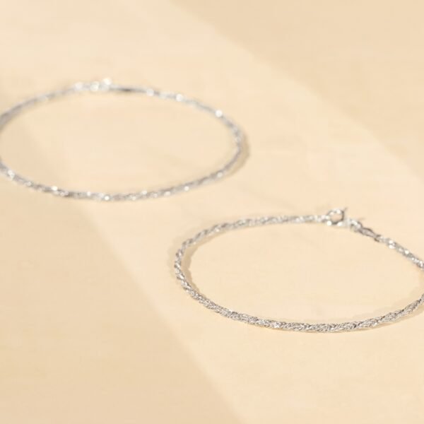 Lover's Bracelet, Silver - Image 9