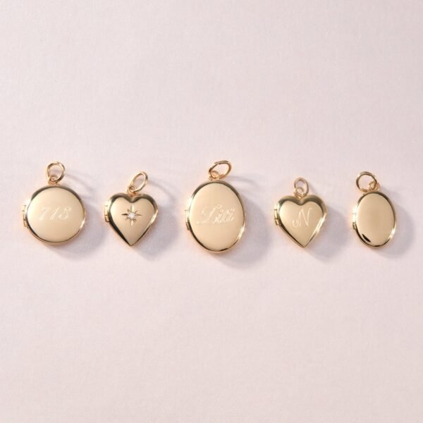 Dollhouse Oval Gold Locket, Grand - Image 8