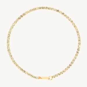 Harlequin Peridot Tennis Bracelet