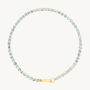 Harlequin Topaz Tennis Bracelet