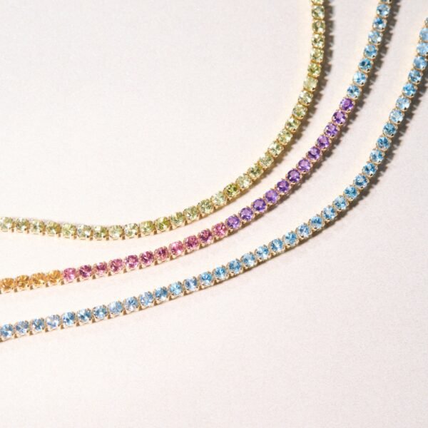 Harlequin Rainbow Tennis Bracelet - Image 9