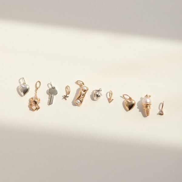 Tiniest Gold Key Charm - Image 12