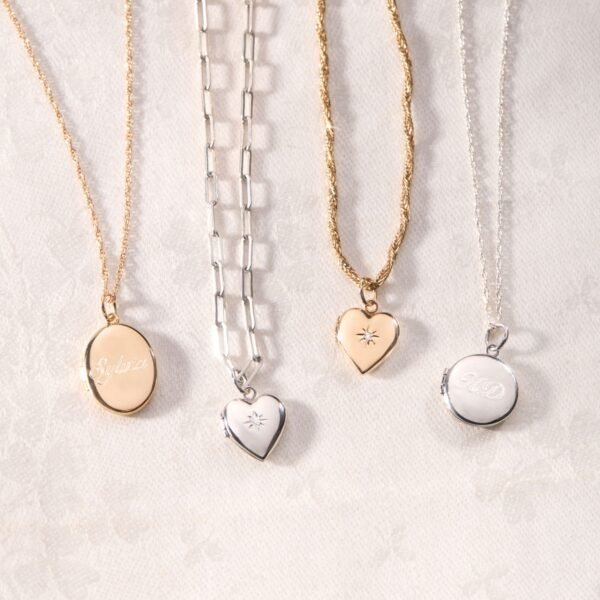 Dollhouse Oval Gold Locket, Grand - Image 9
