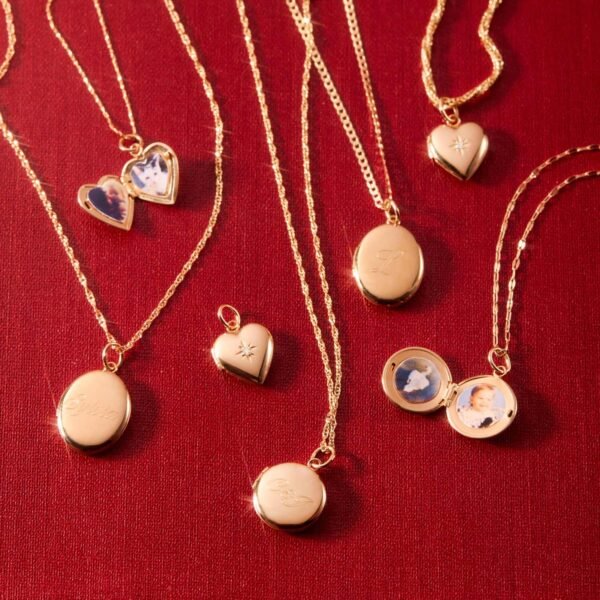 Dollhouse Oval Gold Locket, Grand - Image 11