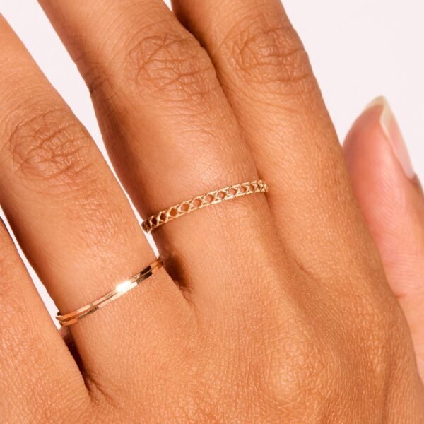 Trellis Stacking Ring - Image 2