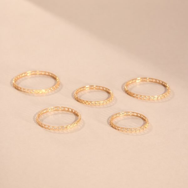 Trellis Stacking Ring - Image 7
