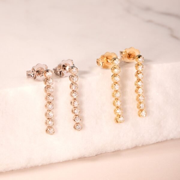 One O'Clock Tennis Earring, Petite (single) - Image 7