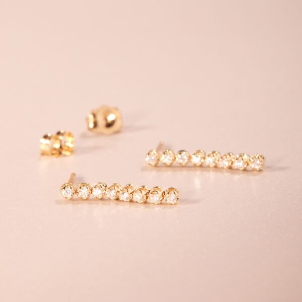 One O'Clock Tennis Earring, Petite (single) - Image 6