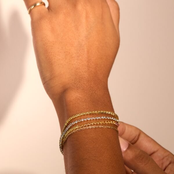Harlequin Rainbow Tennis Bracelet - Image 3