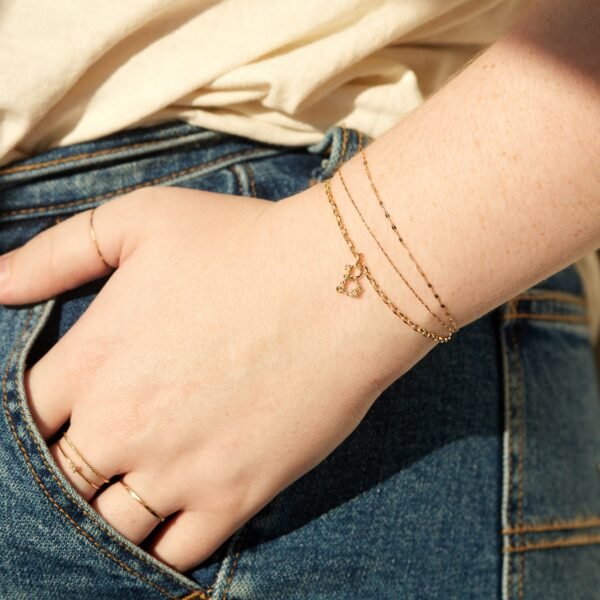Festoon Gold Bracelet - Image 3