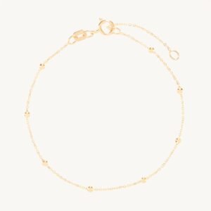 Little Orb Gold Chain Bracelet
