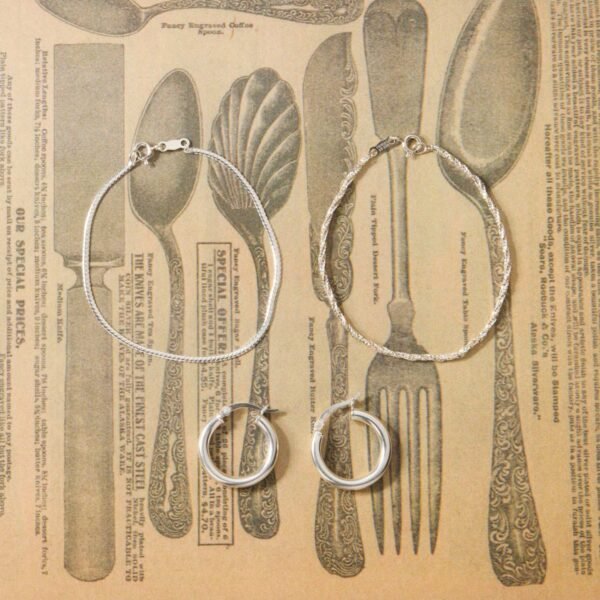 Lover's Bracelet, Silver - Image 7