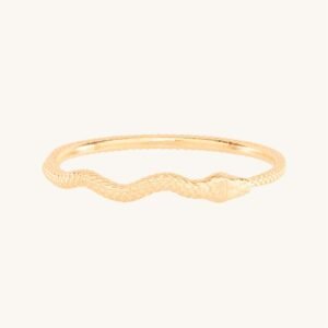 Sylvie Gold Snake Stacking Ring