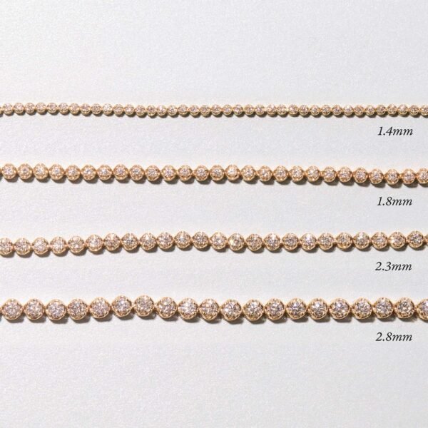 One O'Clock Tennis Necklace - Image 22