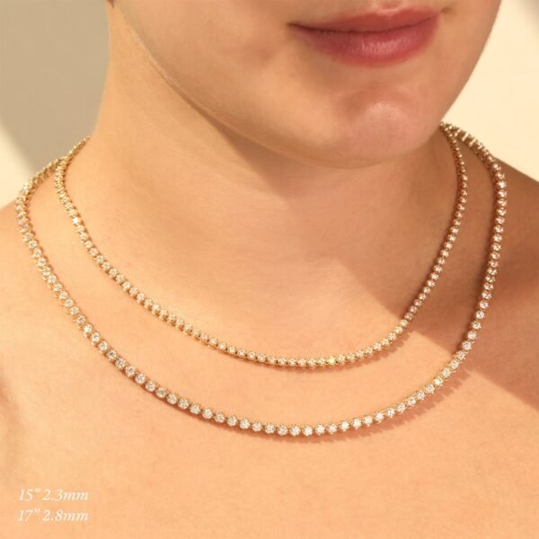 One O'Clock Tennis Necklace - Image 6