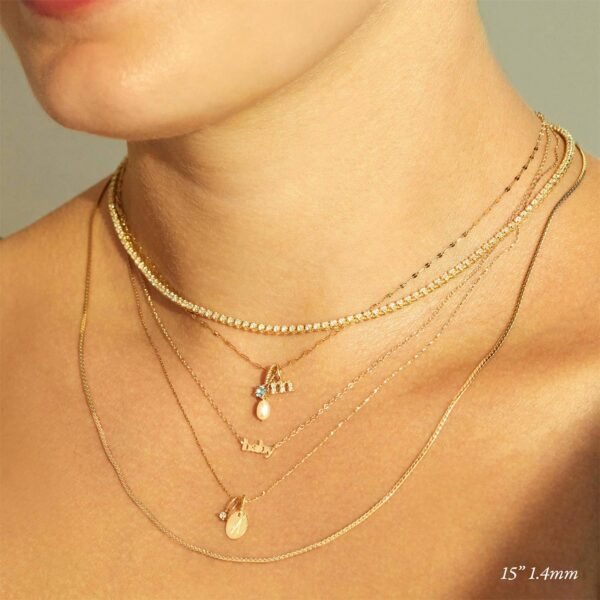 One O'Clock Tennis Necklace - Image 8