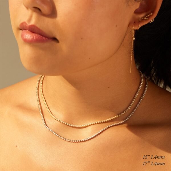One O'Clock Tennis Necklace - Image 5