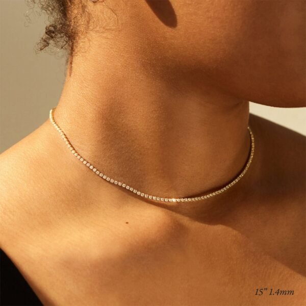 One O'Clock Tennis Necklace - Image 3