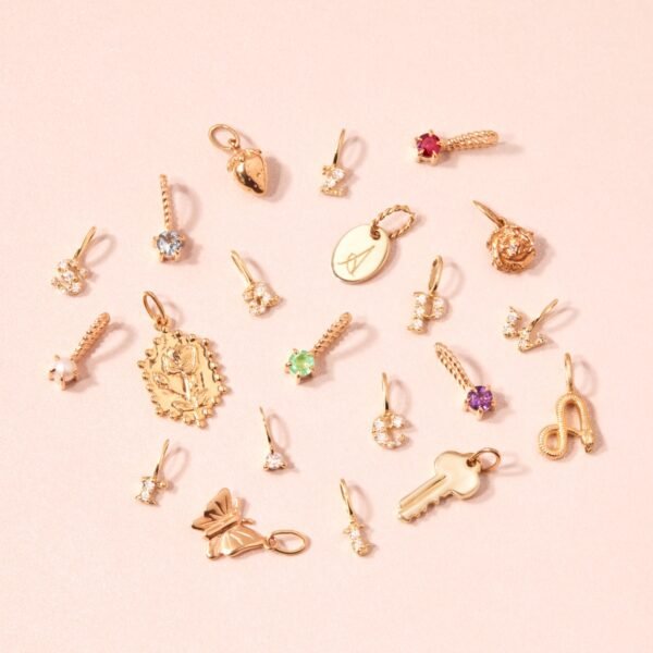 Diamond Tiniest Alphabet Charm - Image 15