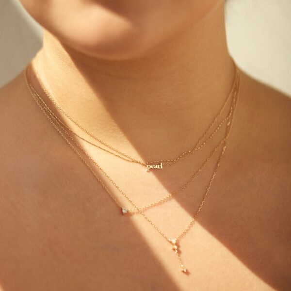 Tiniest Gold Name Necklace - Image 6