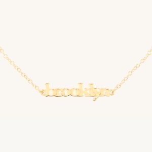 Tiniest Gold Name Bracelet