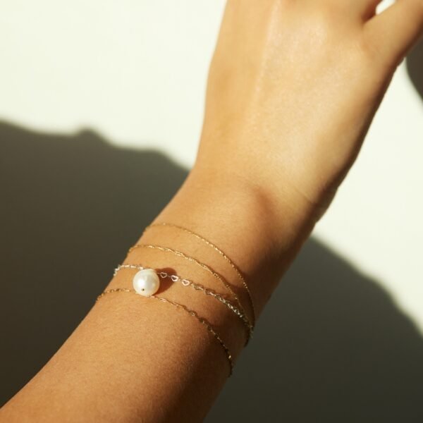 Tiny Hearts Bracelet, Silver - Image 7