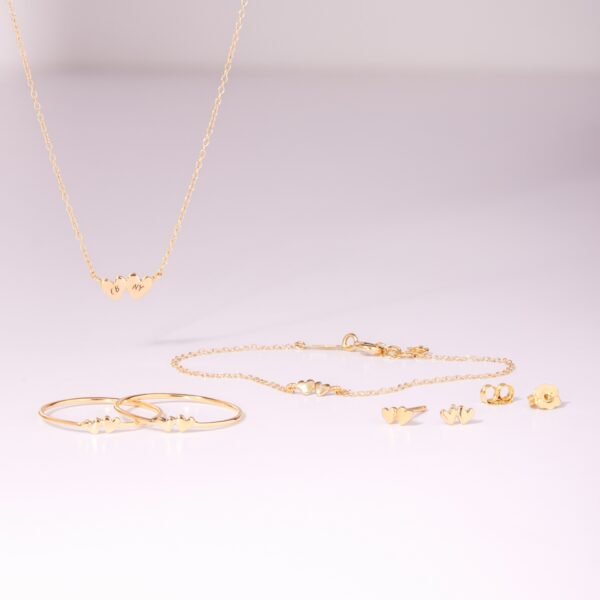 Twin Hearts Necklace - Image 9