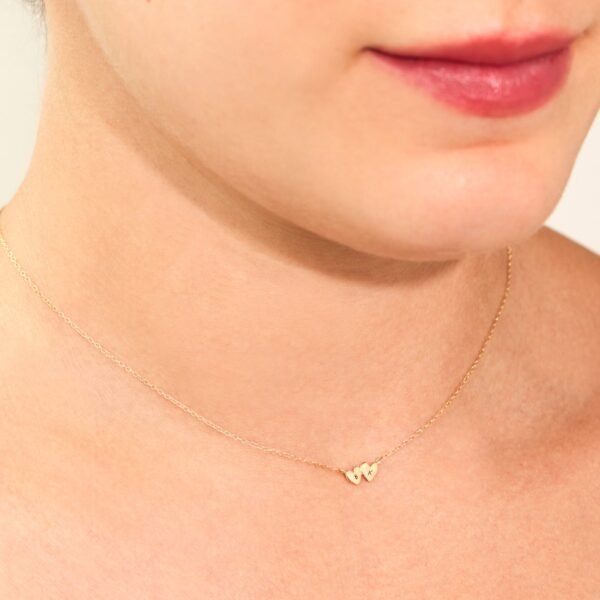 Twin Hearts Necklace - Image 2