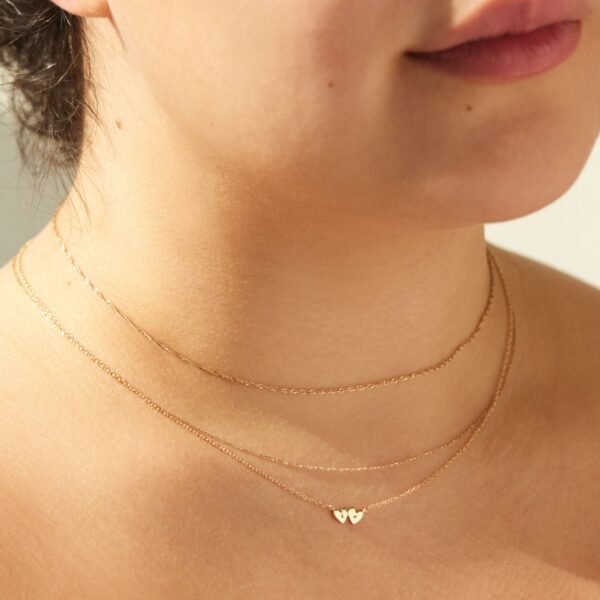 Twin Hearts Necklace - Image 4