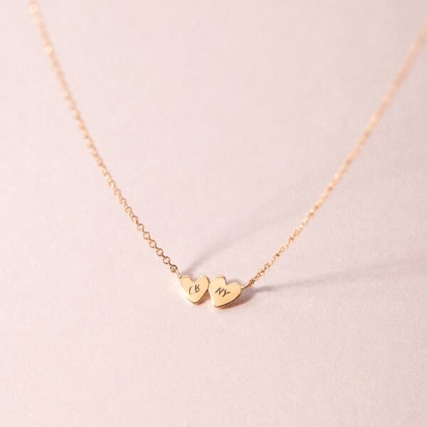 Twin Hearts Necklace - Image 6