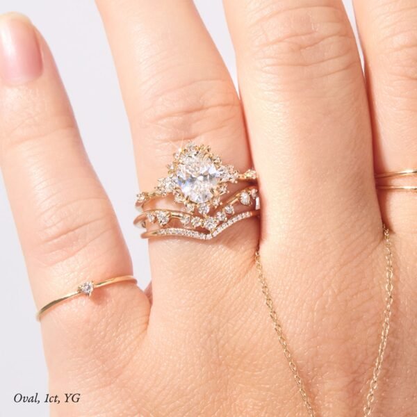 Night at the Ballet Lab-Grown Diamond Ring, Oval - Image 5