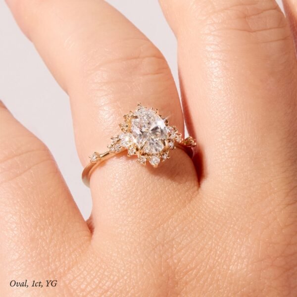 Night at the Ballet Lab-Grown Diamond Ring, Oval - Image 2