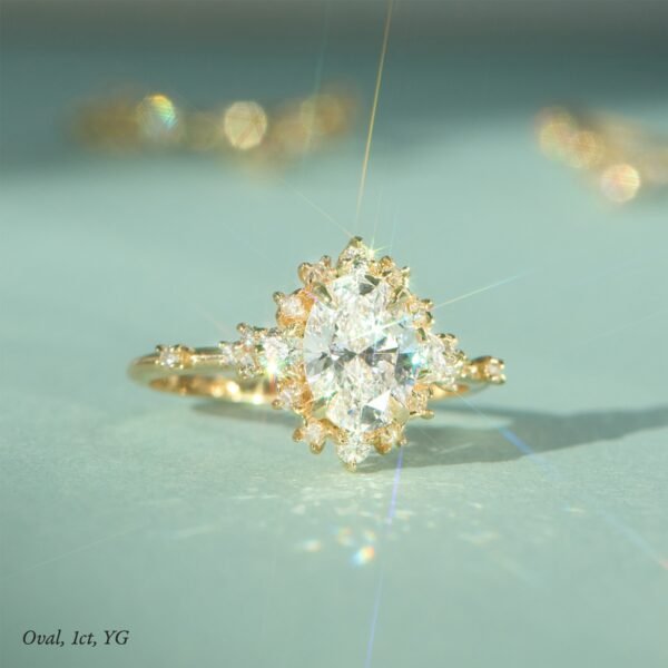 Night at the Ballet Lab-Grown Diamond Ring, Oval - Image 8