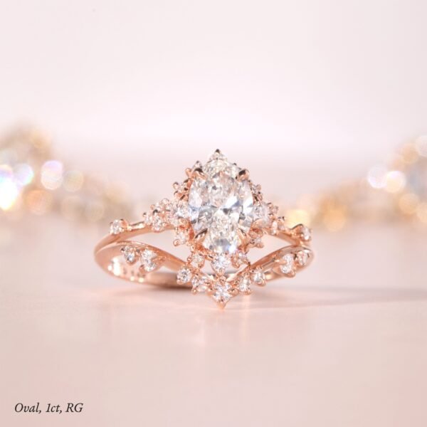 Night at the Ballet Lab-Grown Diamond Ring, Oval - Image 9