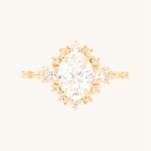 Night at the Ballet Lab-Grown Diamond Ring, Oval