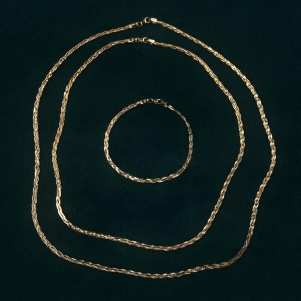 Entwined Braided Chain Bracelet - Image 7