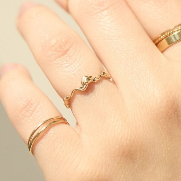 Cloud Stacking Ring