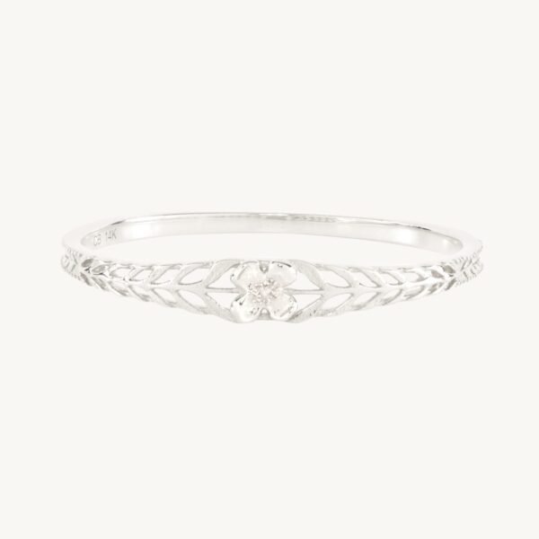 Little Blossom Silver Ring