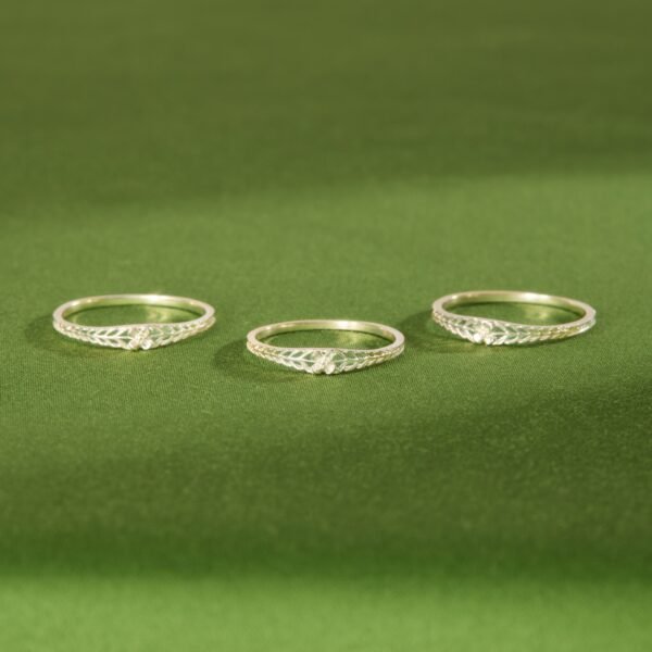 Little Blossom Silver Ring - Image 5