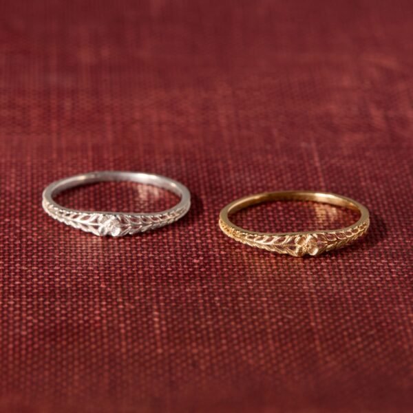 Little Blossom Gold Ring - Image 9